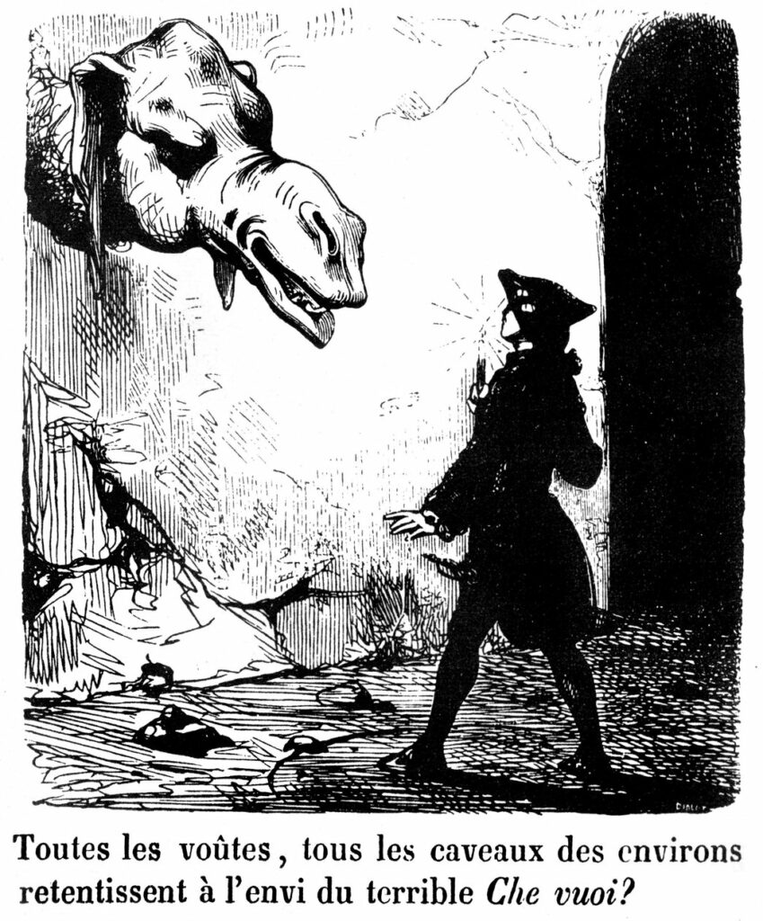 edouard de beaumont illustration for the novel le diable amoureux by jacques cazotte (meisterdrucke 885635)